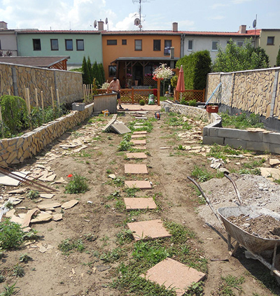 Úprava záhrady - Stredomorská záhrada